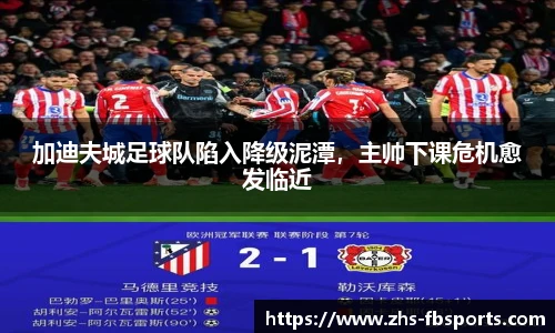 加迪夫城足球队陷入降级泥潭，主帅下课危机愈发临近